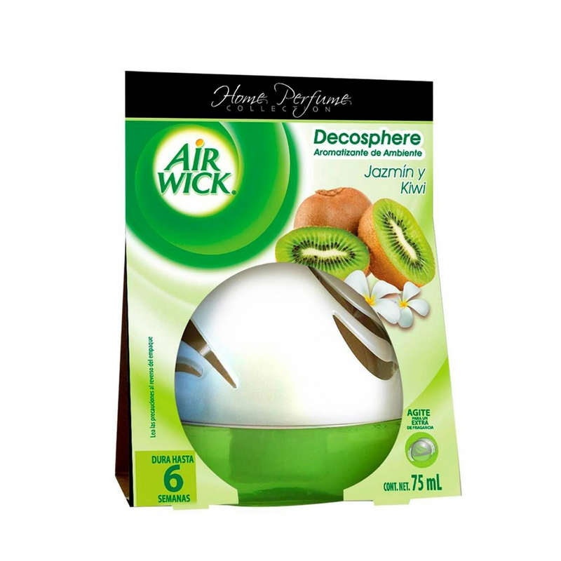 Aromatizante ambiental Air Wick Home Perfume jazmín y kiwi 75 ml