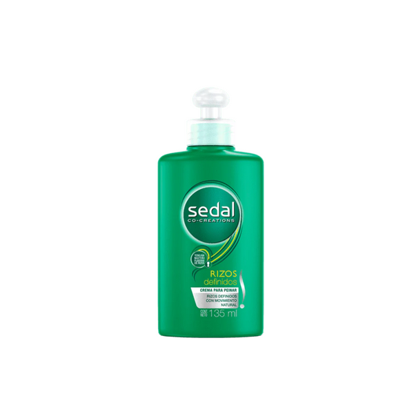 Crema para peinar Sedal Rizos definidos Cont. 135ml.