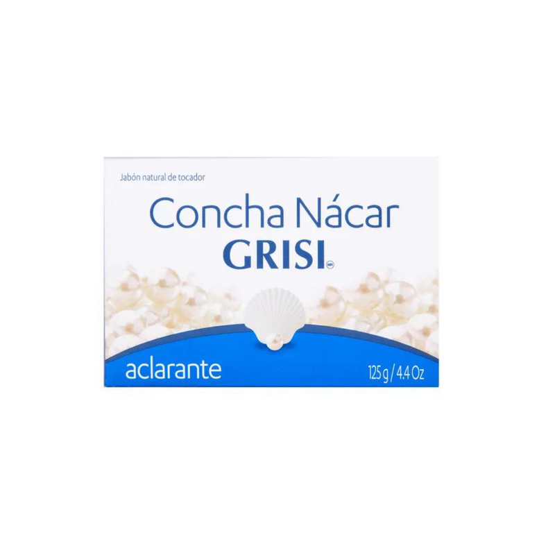 Jabon Grisi Concha Nacar Aclarante 125 g