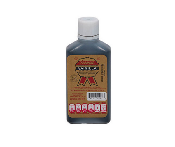 Saborizante sabor vainilla tropical 60ml.