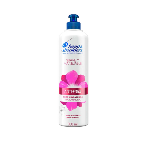 Crema para Peinar Head & Shoulders Suave y Manejable Rizos Hidratados 300ml