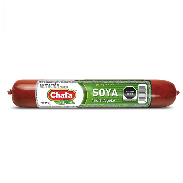 Chorizo De Soya Chata 215g.