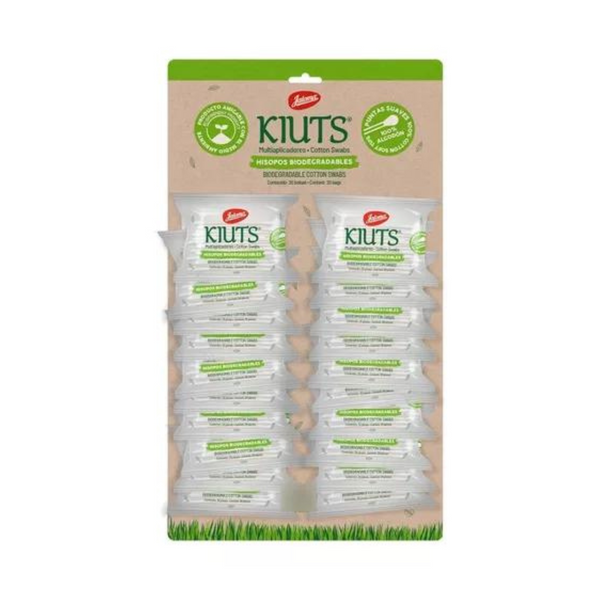 Hisopos Kiuts  jaloma exb 20pz con 20 hisopos