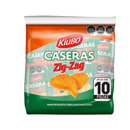 Kiubo Papas onduladas Zig-Zag Paq 10pz/28gr