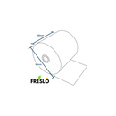 ROLLO TÉRMICO golden star MEDIDA 80 X 80 MM 1pz
