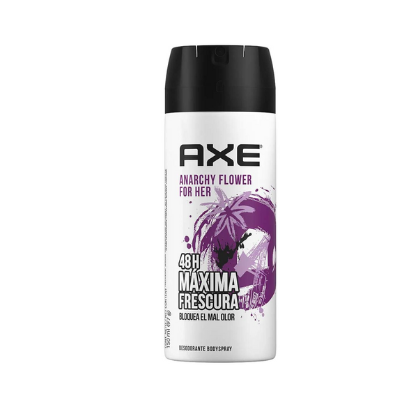 Axe Desodorante Anarchy Flower en Aerosol para Dama, 96 g