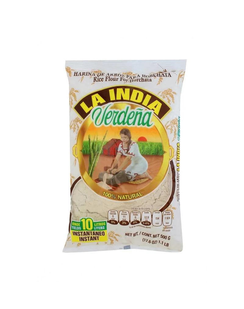 Polvo para preparar horchata la india verdeña 100gr