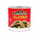 Chiles serranos enteros la costeña en lata Cont. 1pz. 220gr
