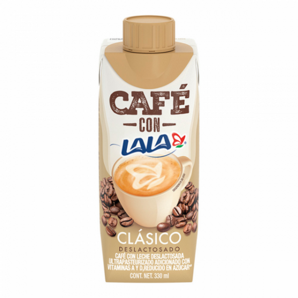 Cafe con leche Lala deslactosado 330 ml