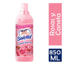 Suavizante de telas Suavitel Cuidado superior Rosas y canela Cont. 850ml.