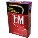 Cigarros L&M rojos c/20pz.
