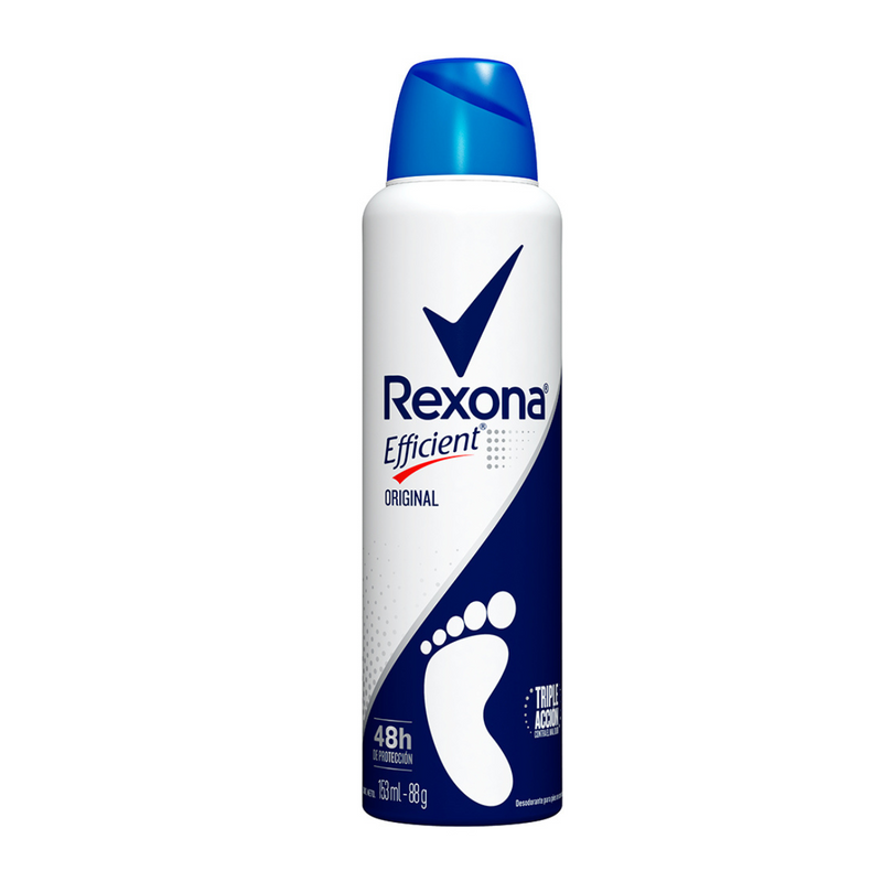 Desodorante para pies Rexona Efficient original 153 ml