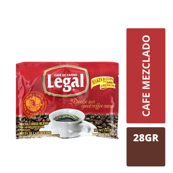 Cafe Legal Molido 28gr