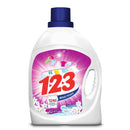 Detergente liquido 123 con suavizante y jazmin Cont. 4.65 Lt.