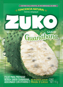 Concentrado En Polvo Zuko guanabana 15 Gr