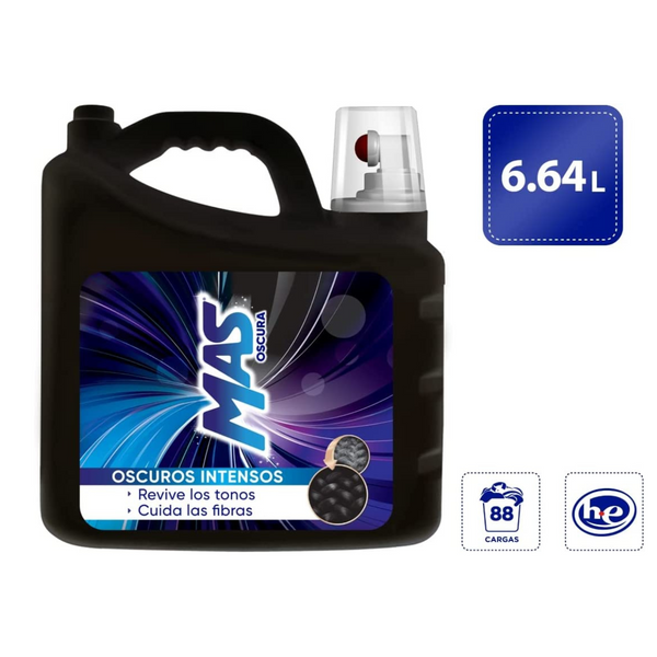 Detergente Mas Color Obscura Cont. 6,64L.