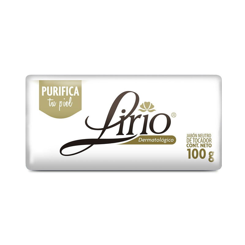Jabon Lirio Dermatologico Cont. 100g.