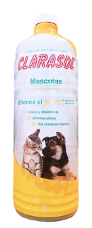 Limpiador clarasol mascotas 1lt