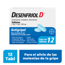 Desenfriol D Antigripal 500mg. c/30tab.