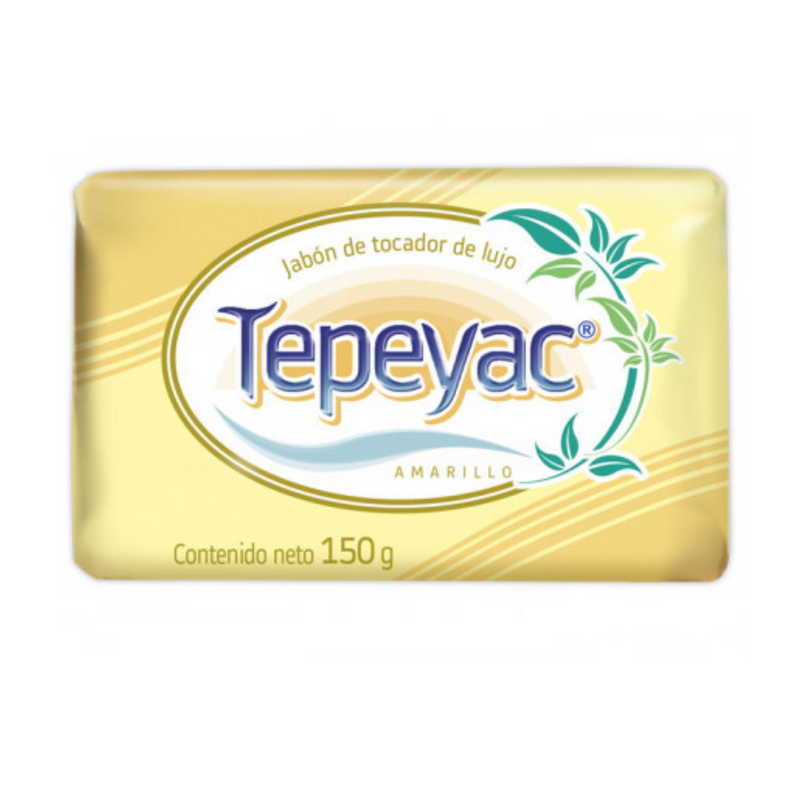 Jabon de tocador Tepeyac amarillo 150gr