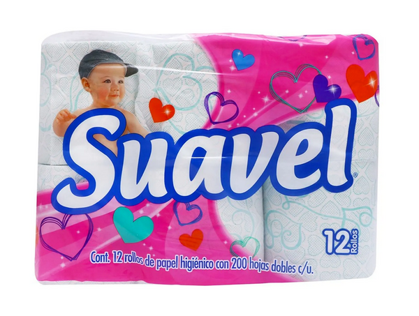 Papel Higienico suavel 12pz 200hojas