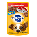 Alimento para Perro Pedigree Razas pequeñas res en pate 100 gr