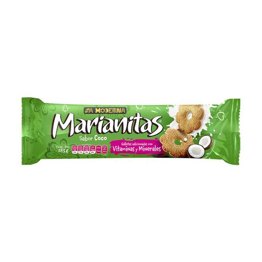 Galletas marianitas coco la moderna 185gr