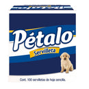 Servilletas Petalo 100pz+25pz