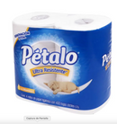 Papel Higienico Petalo 4pz 400hojas