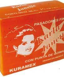Pasadores Jaloma con punta de goma Caja c/50pz.
