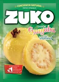 Concentrado En Polvo Zuko guayaba 8/13GR