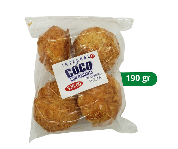 Galleta integral Coco Picone 190gr