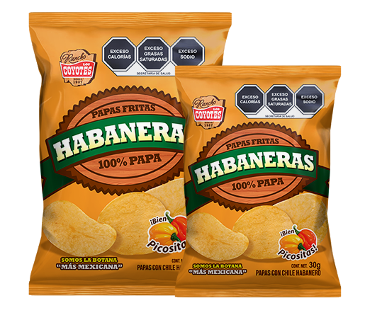 Papitas Habaneras Los Coyotes 30g.