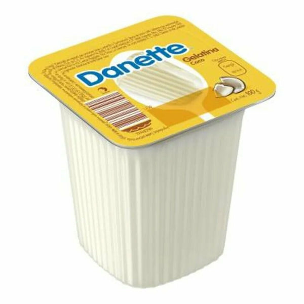 Gelatina Leche Coco Danette 100g.