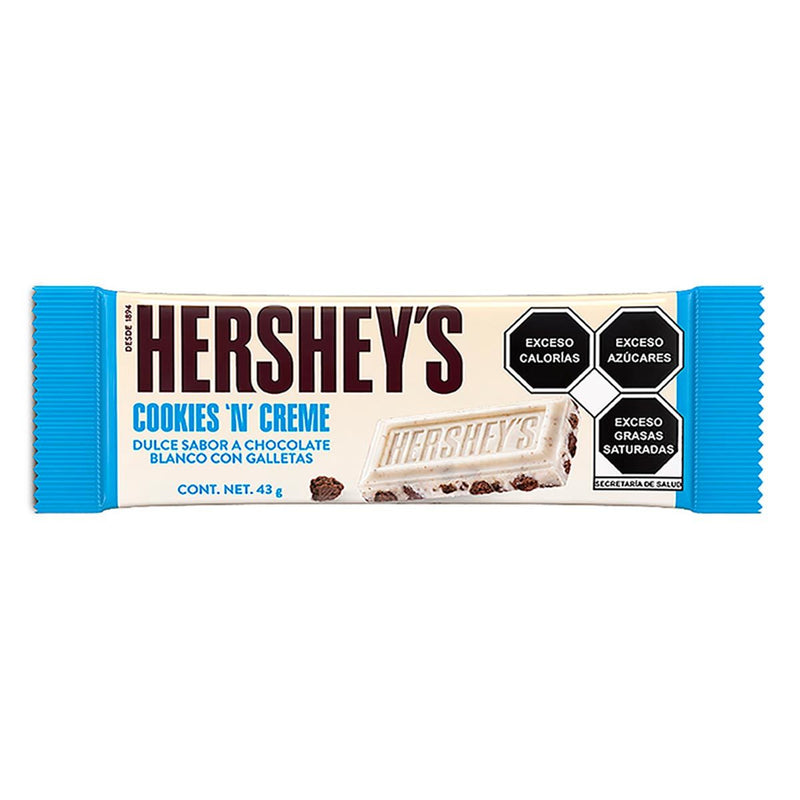 Chocolate Hersheys Cookies n creme Cont. 43g.
