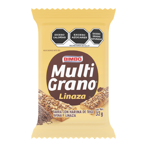 Barra Multigrano linaza 34gr