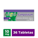 BUSCAPINA COMPOSITUM 10/250MG 36 TABS 1601