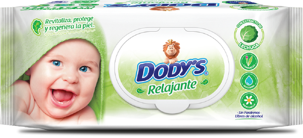 Toallitas humedas Dodys Relajante 100pz