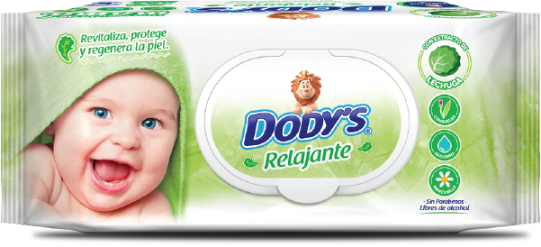 Toallitas humedas Dodys Relajante 100pz