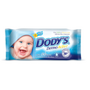 Toallitas humedas Dodys azul 80pz