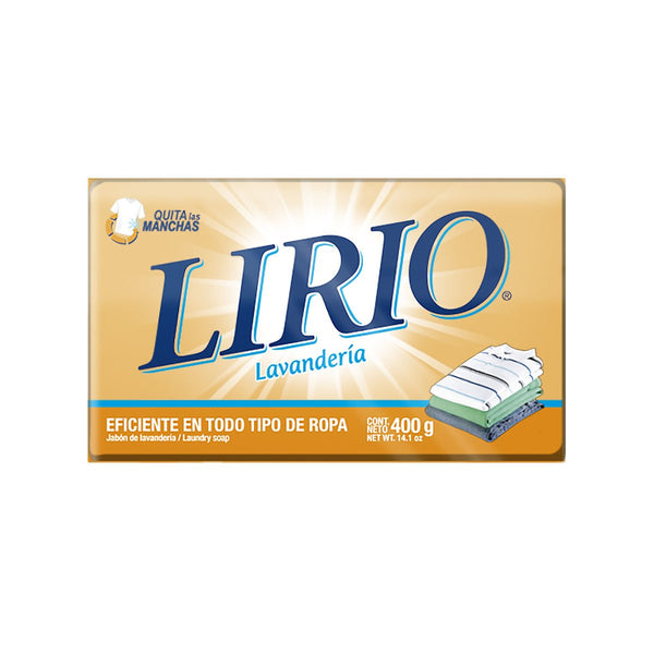 Jabon de lavanderia Lirio Cont. 200g.