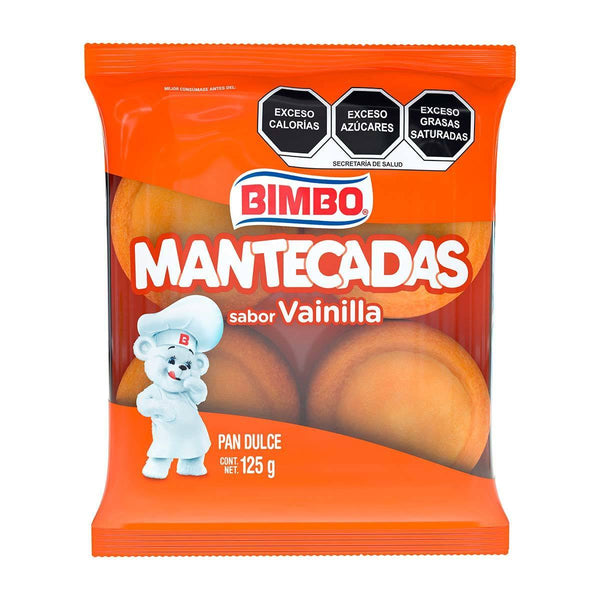 Mantecadas Bimbo vainilla 6pz 187gr