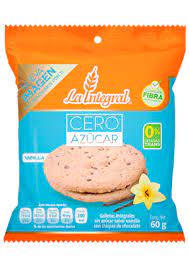 Galletas integrales sin azucar Vainilla La integral Cont. 60g.