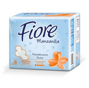 Toalla Femenina Fiore Anatomicas c/alas Cont. 8pz.