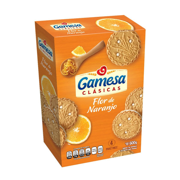 Galleta flor de naranjo gamesa 600gr