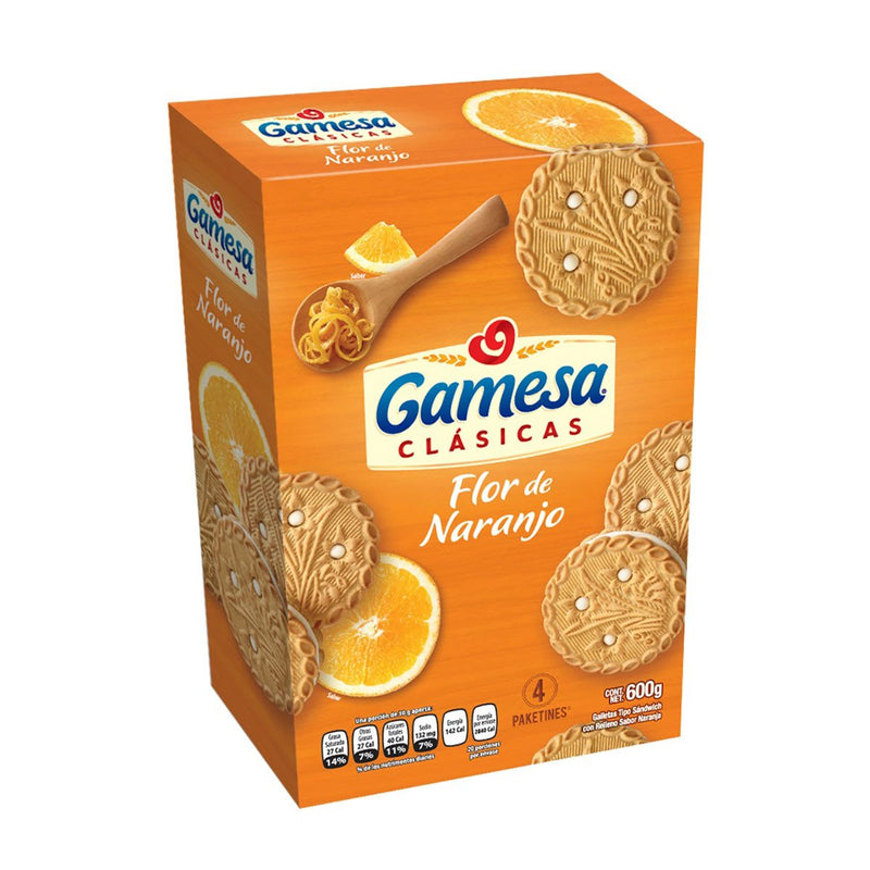 Galleta flor de naranjo gamesa 600gr