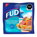Salchichas con pavo FUD 500g.