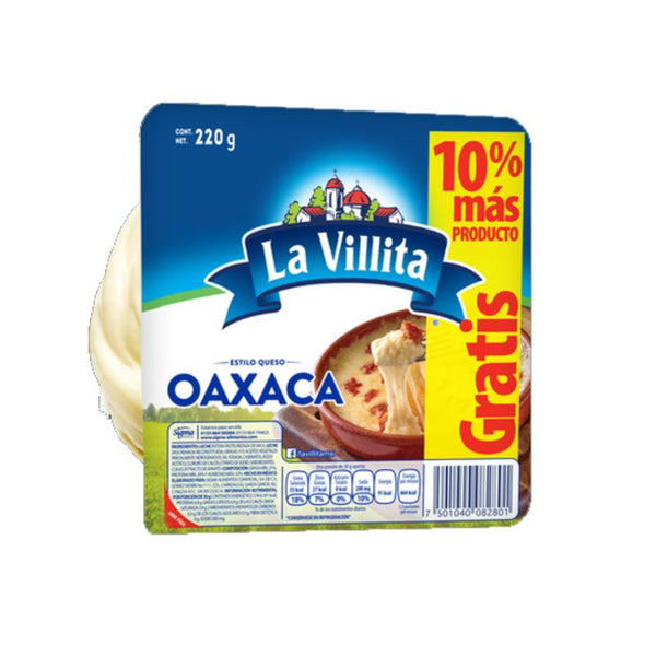 Queso Oaxaca La Villita 220g.