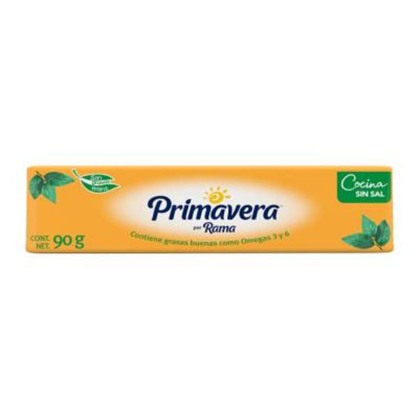 Margarina sin sal Primavera 90g.