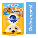 Alimento para perro Pedigree Cachorro pollo en pate Cont. 85g.